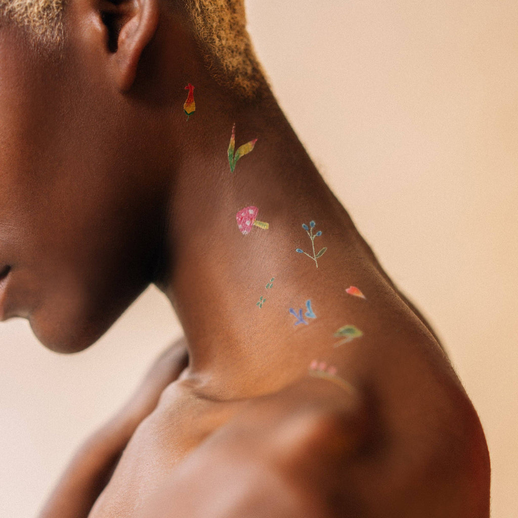 Tiny Imaginary Garden Tattoo Tin by Tattly
