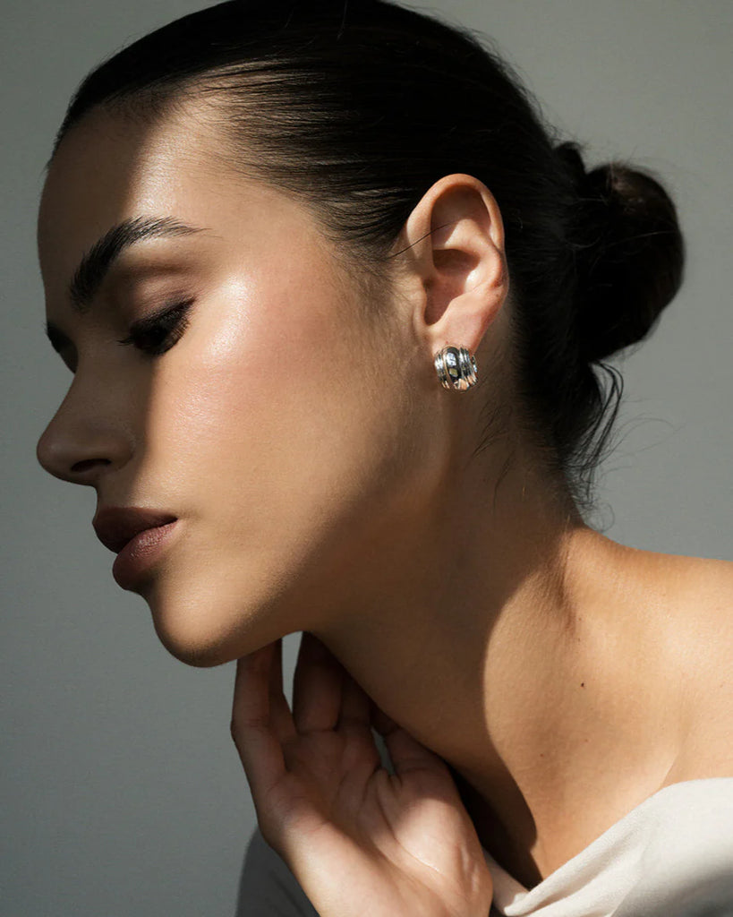 Alondra Hoops (Silver) by Mod + Jo