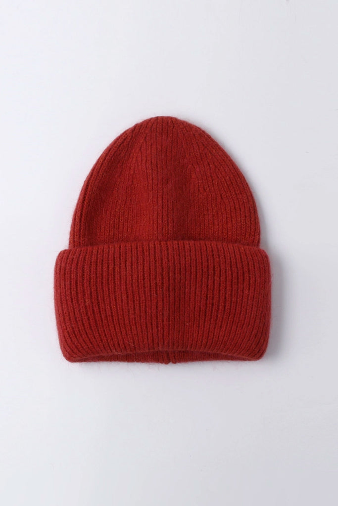 Angora Beanie (Burnt Red) by The Yo Store