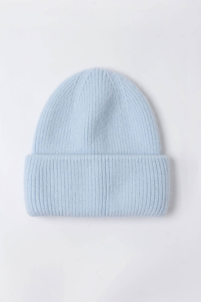 Angora Beanie (Light Blue) by The Yo Store