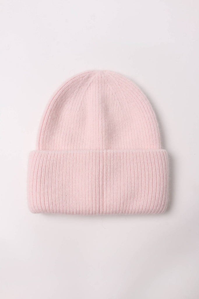 Angora Beanie (Pink) by The Yo Store