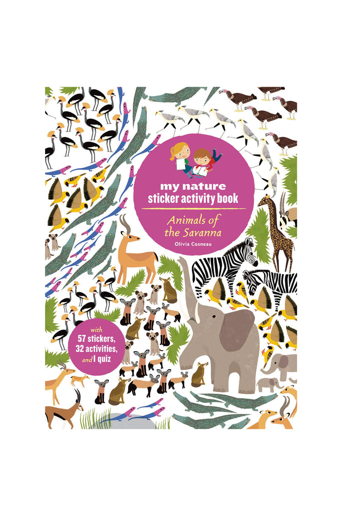 My Nature Sticker Activity Book (Animals of the Savanna)