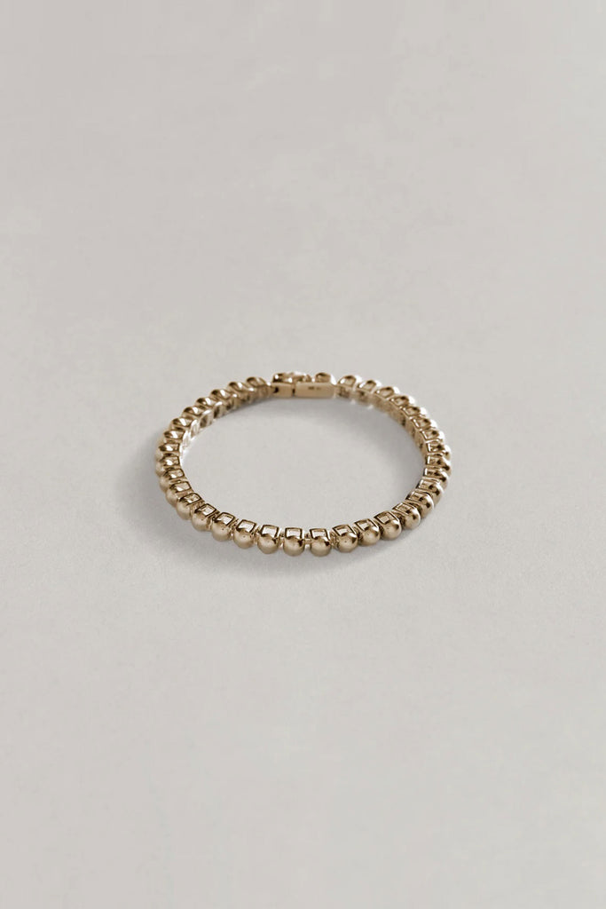 Tennis Bracelet (Gold) by Annika Inez