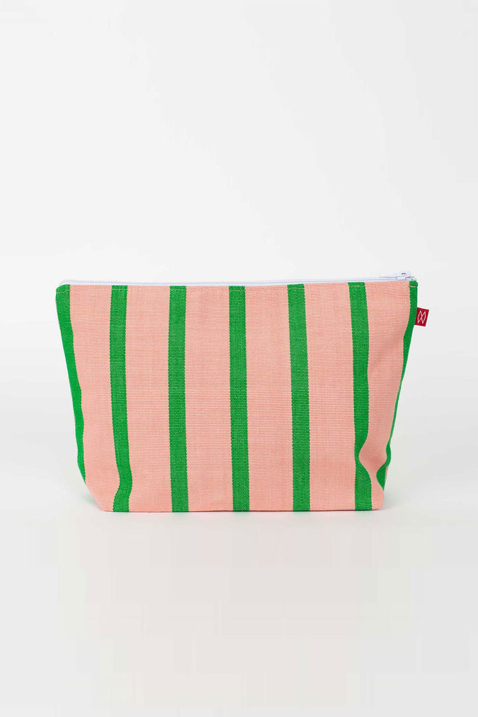 Medium America Toiletries Bag (Pink/Green) by A World Of Craft