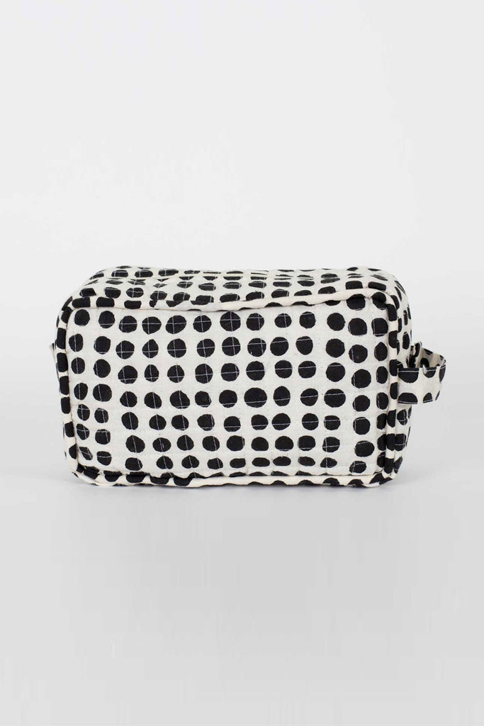 Medium Dots Toiletries Bag by A World Of Craft