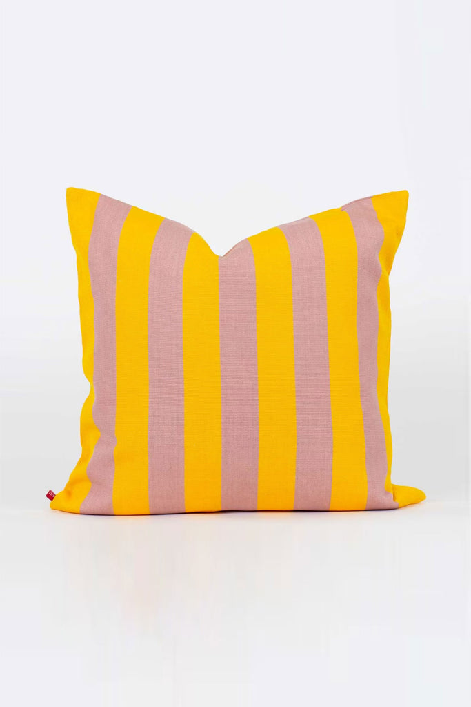 Square Cushion Cover (Emanuela Orange/Pink) by A World Of Craft