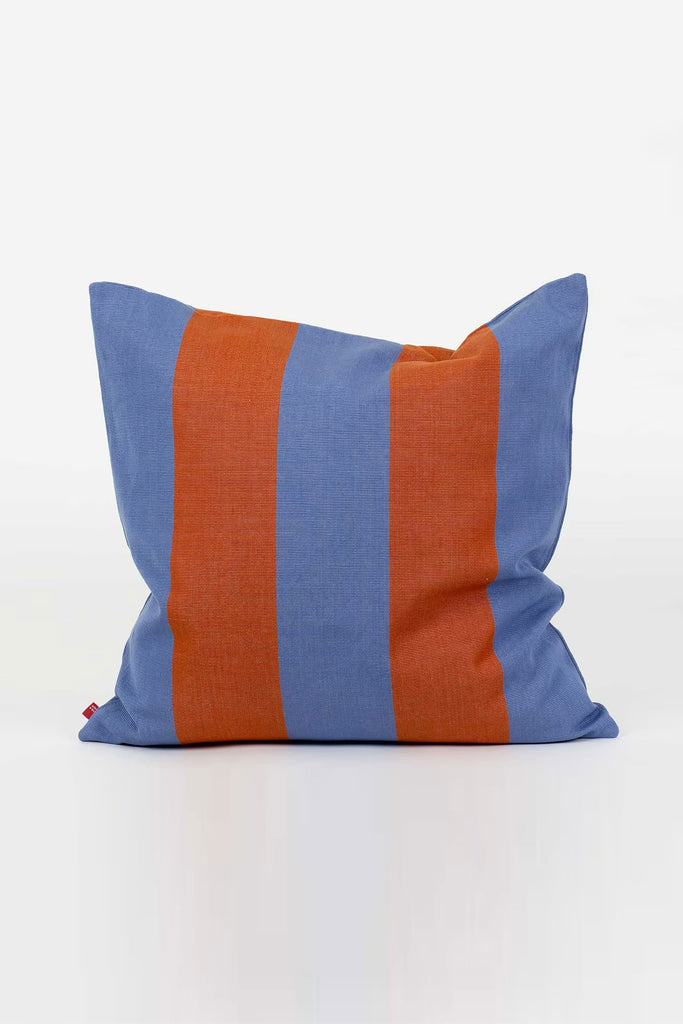 Square Cushion Cover (Fifi Blue/Brown) by A World Of Craft