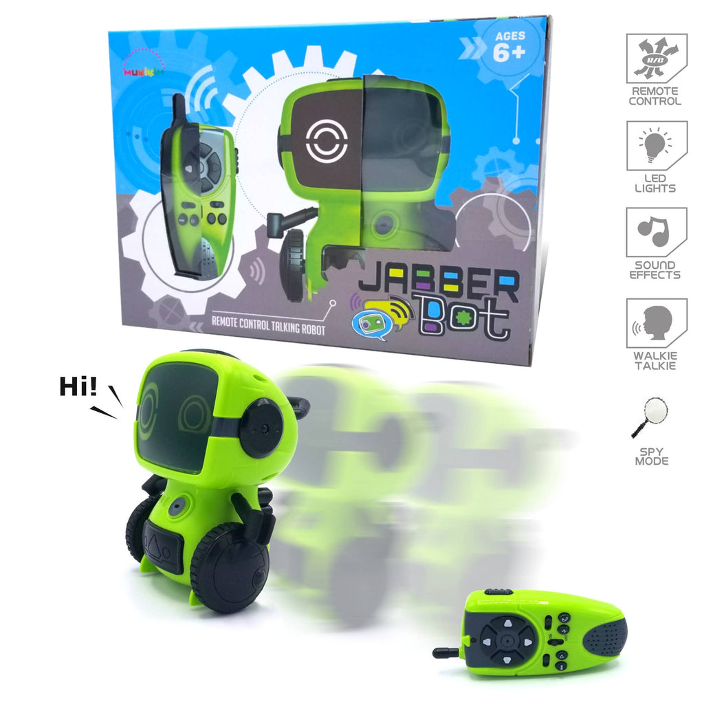 Jabberbot - Move, Talk, Listen & Voice Disguise RC Robot by MukikiM Toys & Games