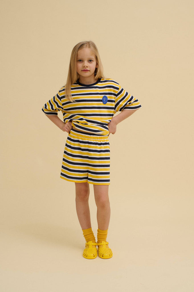 STRIPED SHORTS (Green) by OXOX CLUB