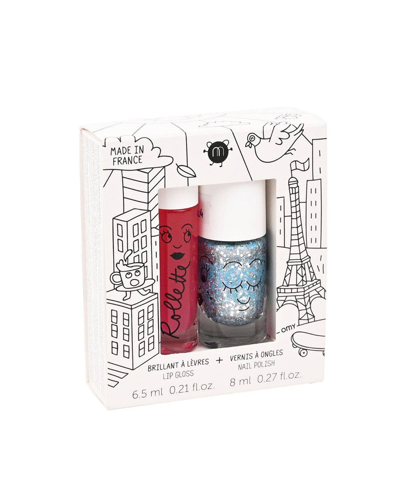 Nail Polish and Lip Gloss Set for Kids MAGIQUE by Nailmatic