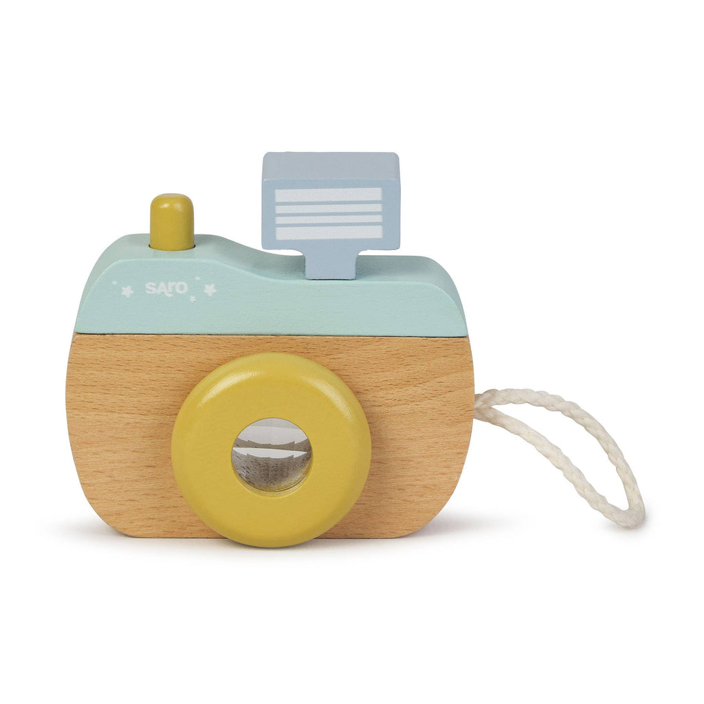 Kaleidoscope Wooden Camera Mint by Saro / Kalencom