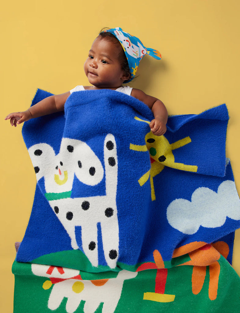 Puppy Park Baby Blanket by Halcyon Nights
