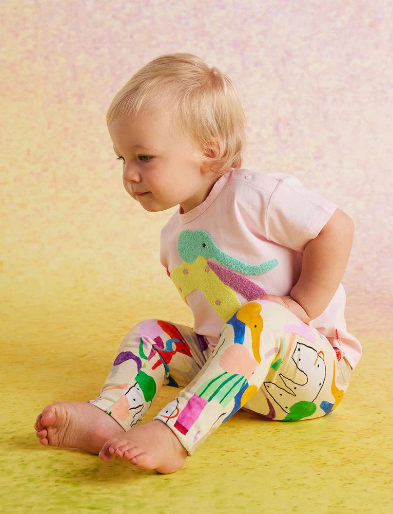 Happy Herd Leggings (Baby) by Halcyon Nights