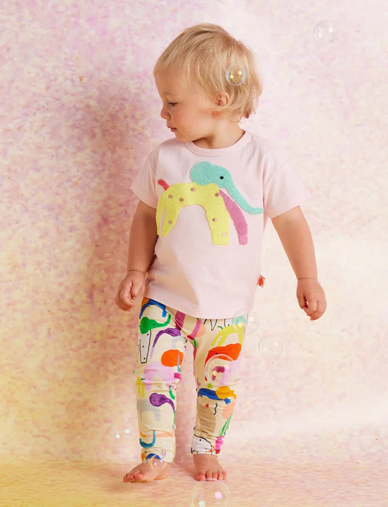 Happy Herd Leggings (Baby) by Halcyon Nights
