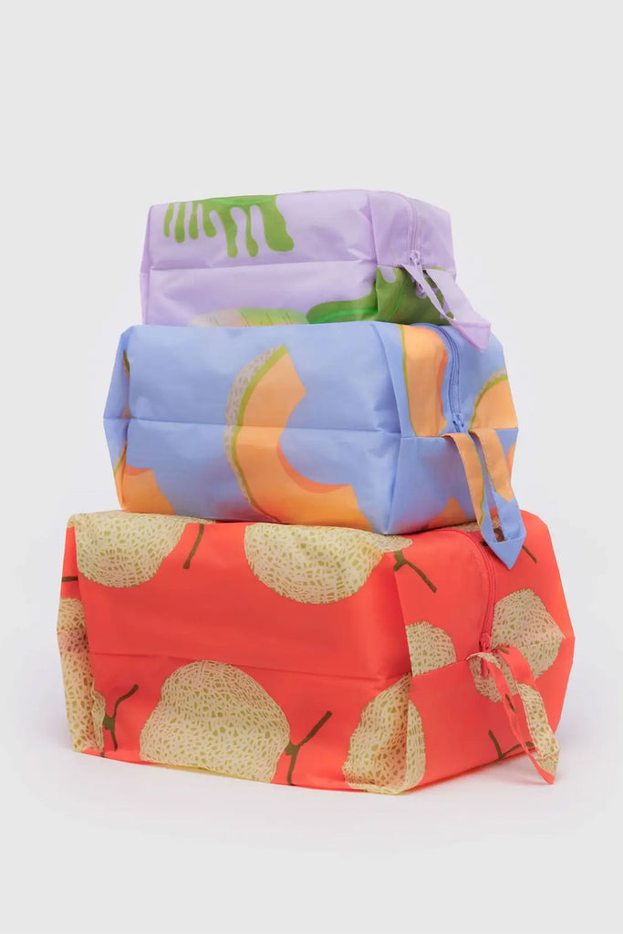 3D Zip Set (Japanese Produce) by Baggu