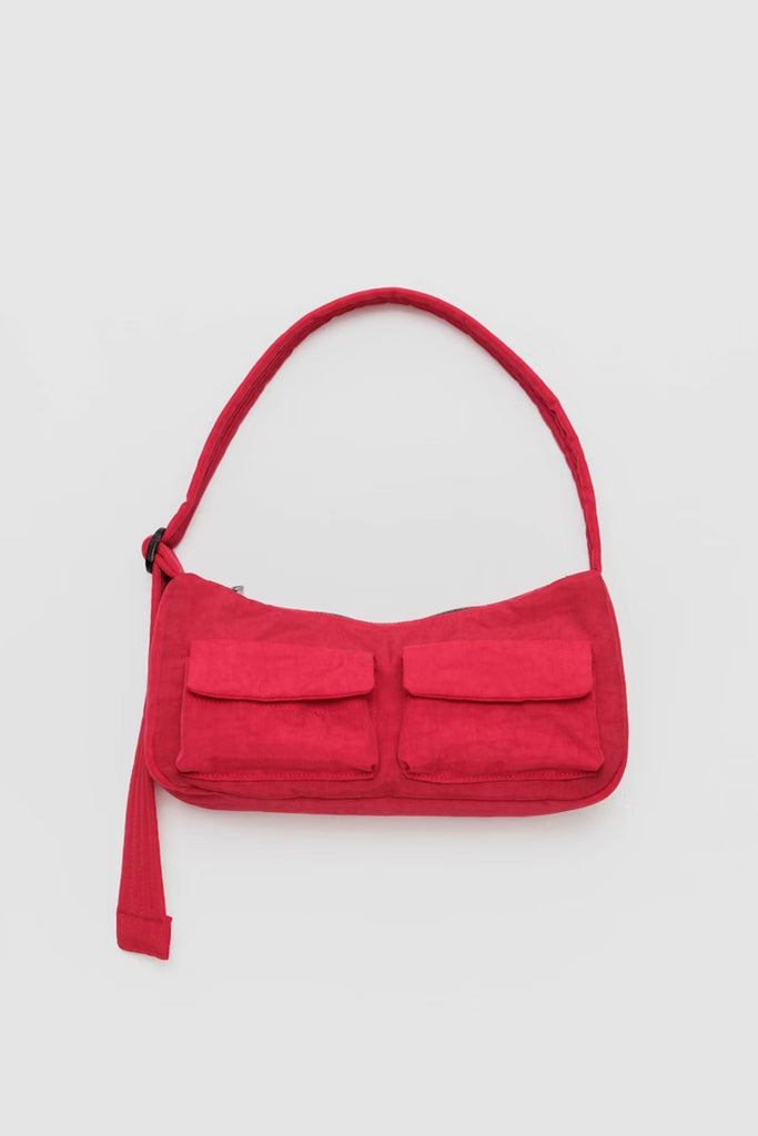 Cargo Shoulder Bag (Candy Apple) by Baggu