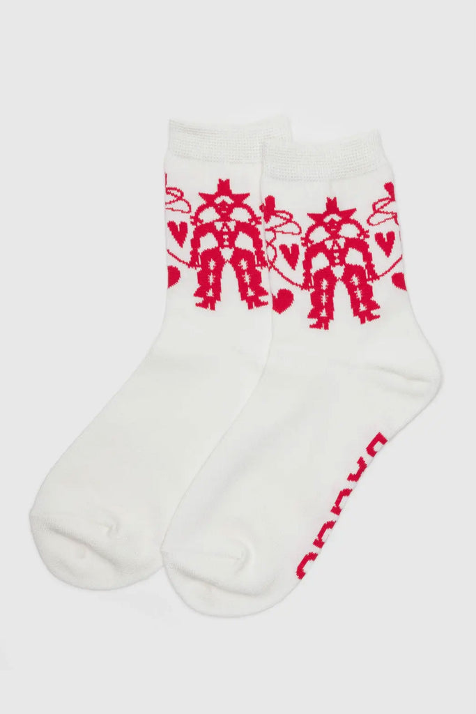 Crew Socks (Cowgirl) by Baggu