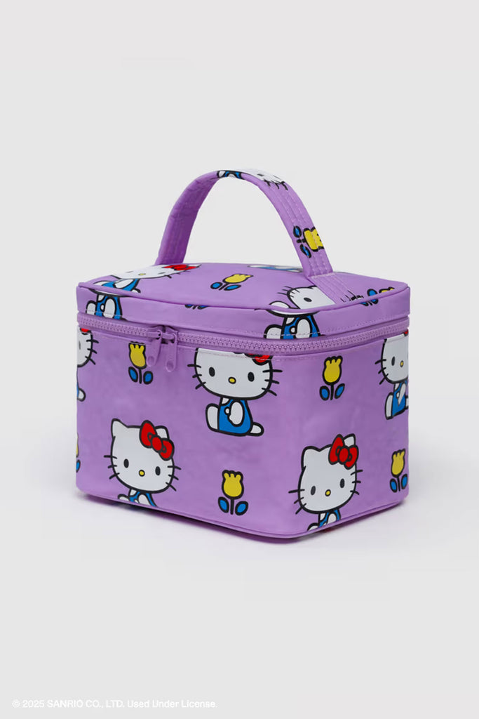 Large Cosmetic Case (Hello Kitty Pink) by Baggu