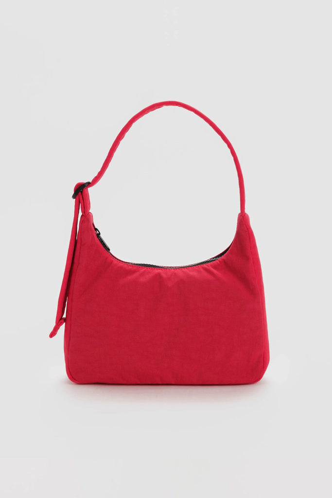Mini Nylon Shoulder Bag (Candy Apple) by Baggu