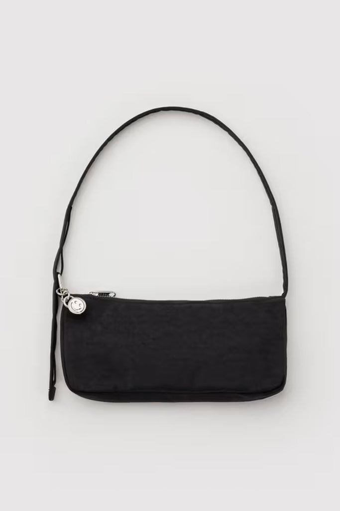 Nylon Pochette Bag (Black) by Baggu
