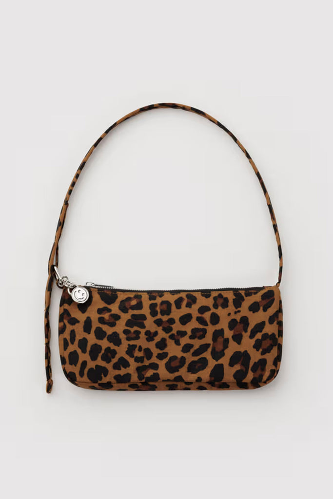 Nylon Pochette Bag (Leopard) by Baggu