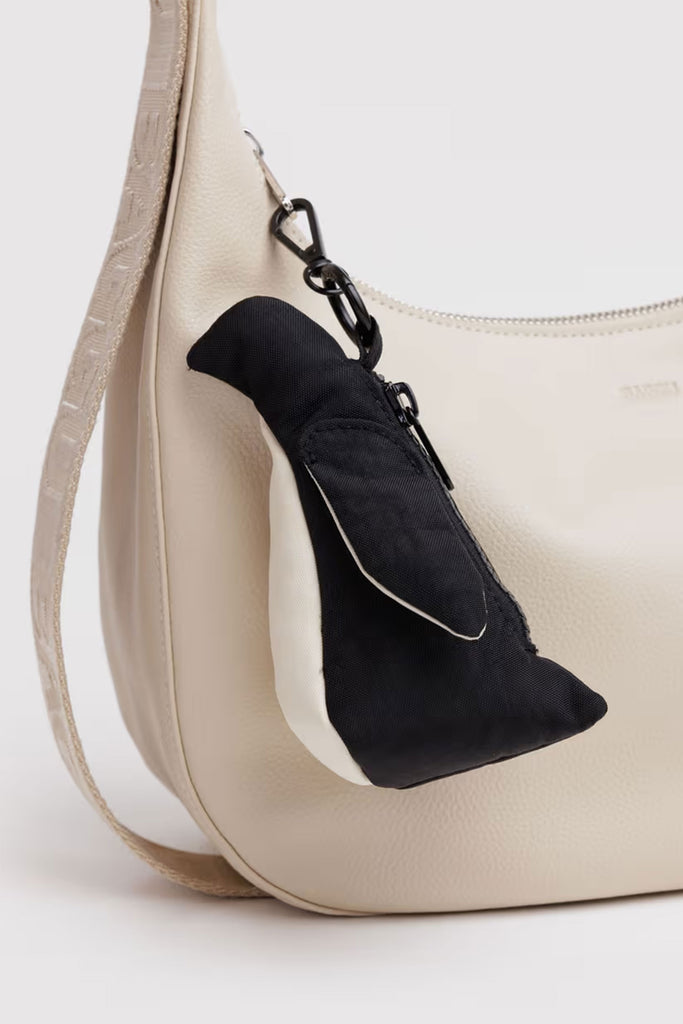 Penguin Charm (Black/White) by Baggu