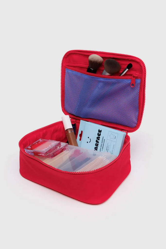 Small Cosmetic Case (Candy Apple) by Baggu