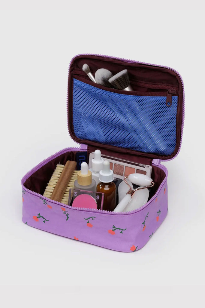 Small Cosmetic Case (Painted Wildflower) by Baggu