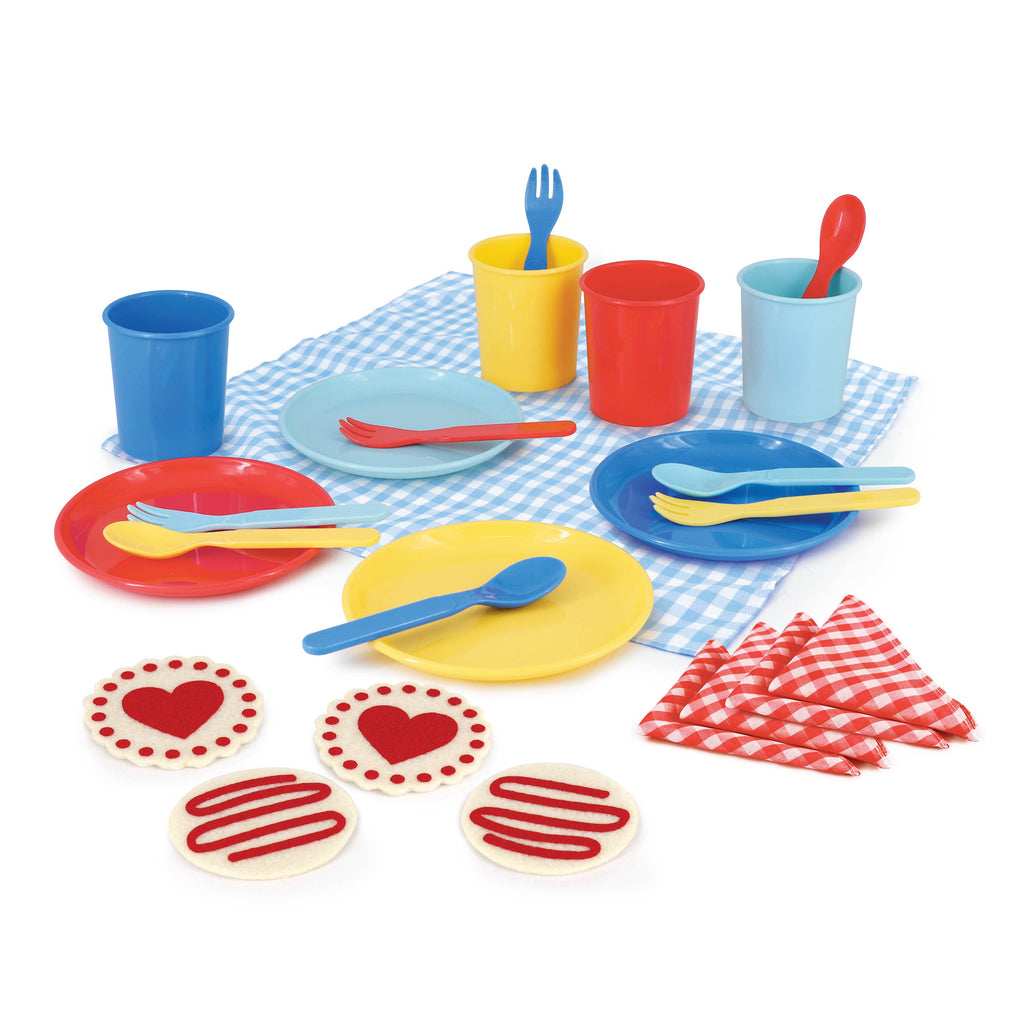 Deluxe Picnic Set (Brown) by Bright Stripes