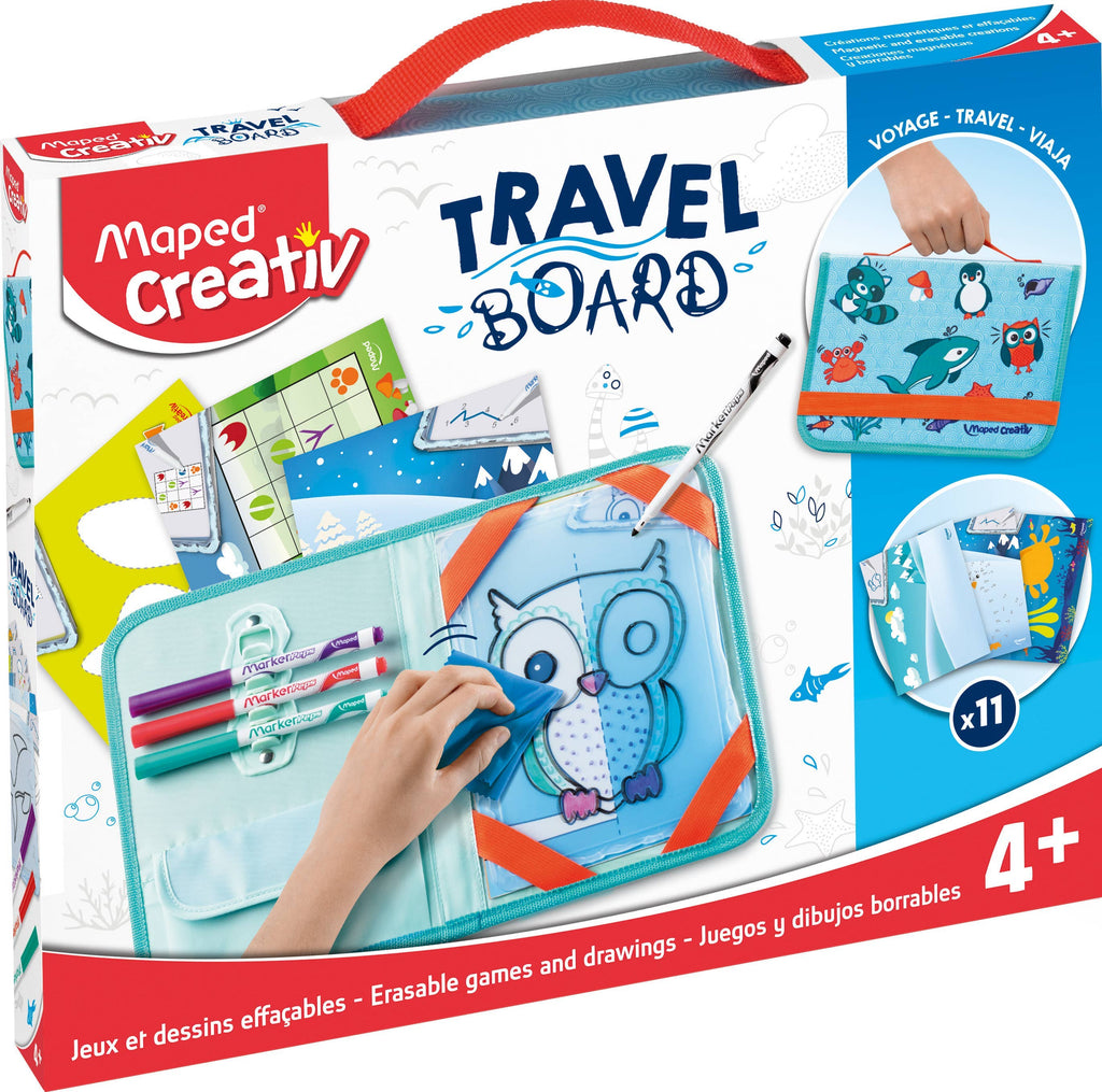 Transparent Travel Board Drawing Kit by Janod