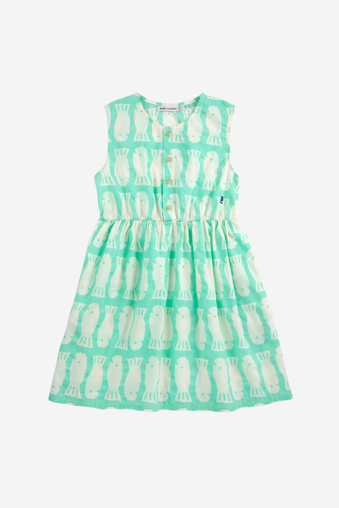 Lucky Fish Dress (Kids) by Bobo Choses