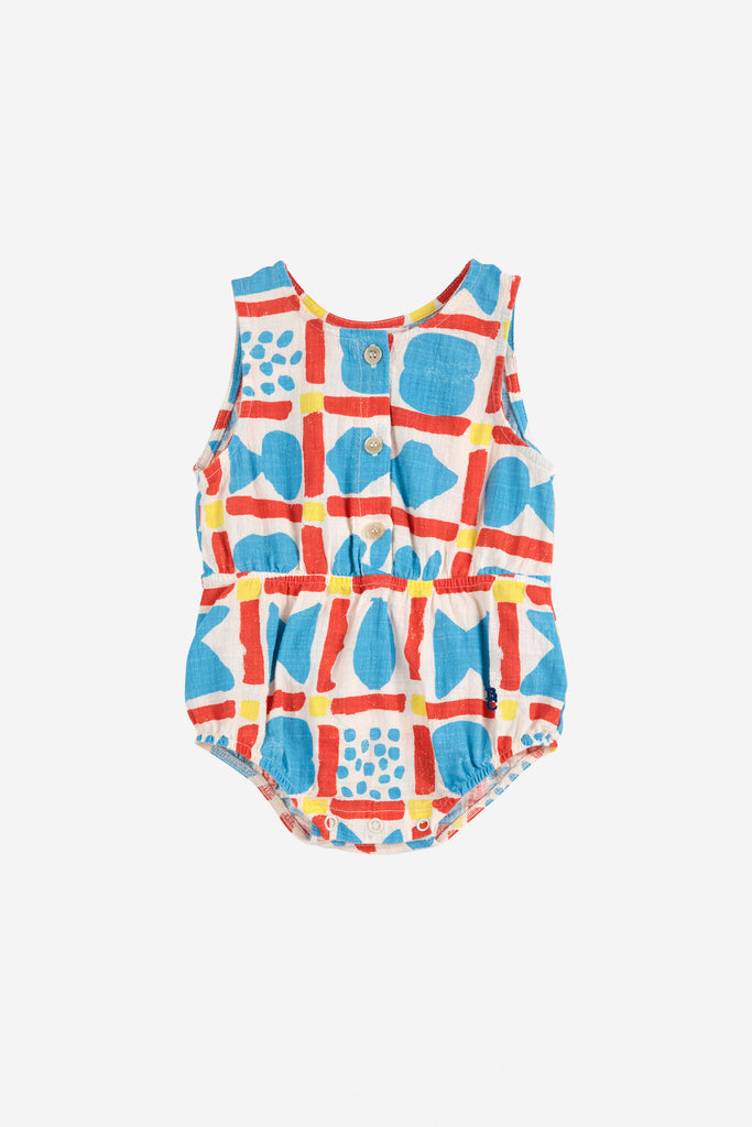 Geometric Game Romper by Bobo Choses