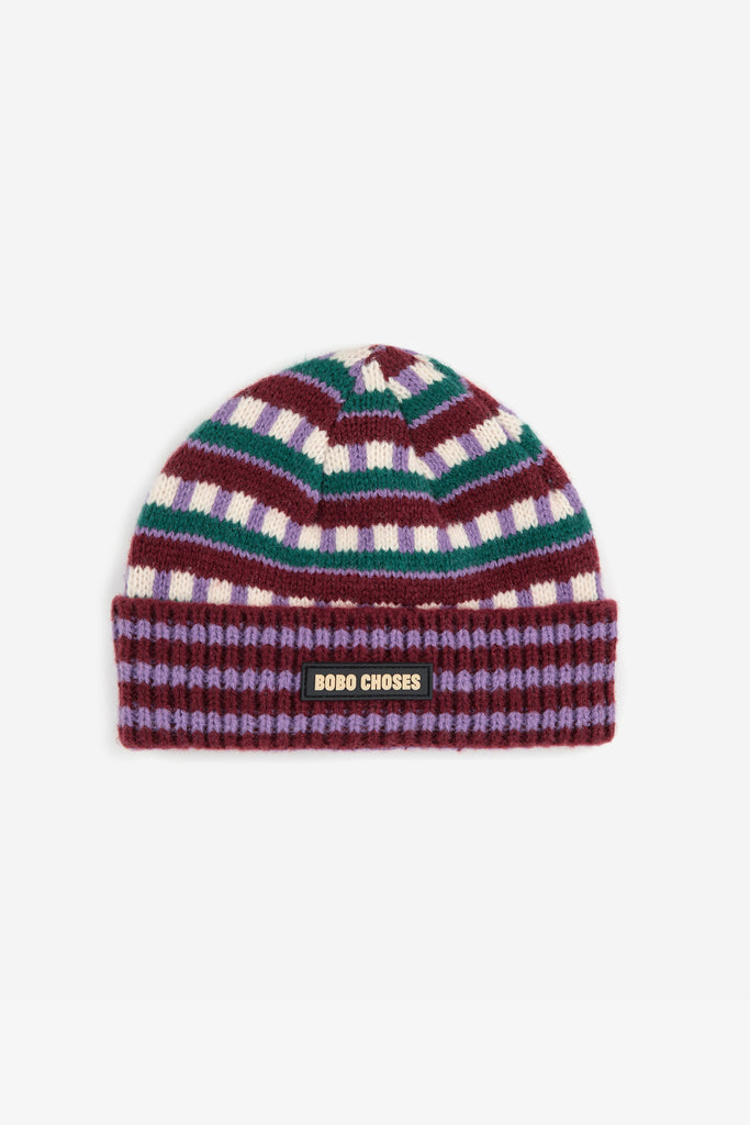 Jacquard Beanie by Bobo Choses