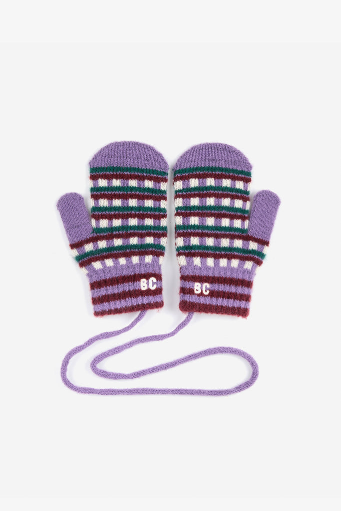 Jacquard Mittens by Bobo Choses