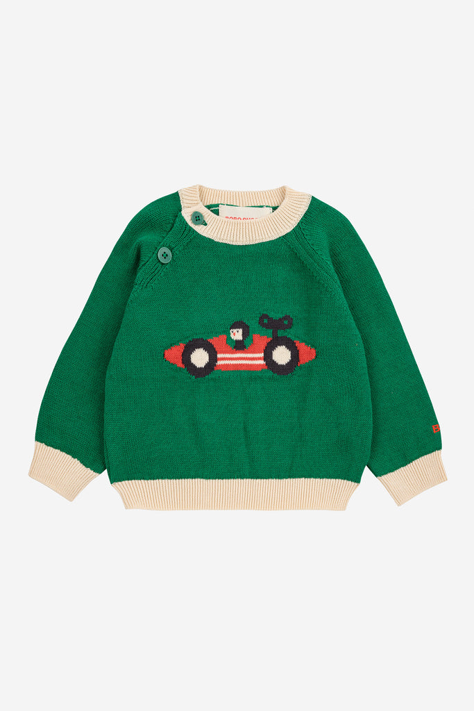 Race Car Sweater (Baby) by Bobo Choses