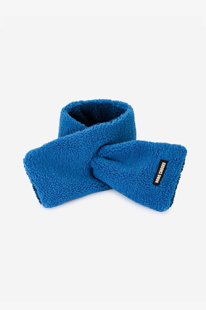 Sheepskin Neck Warmer (Blue) by Bobo Choses