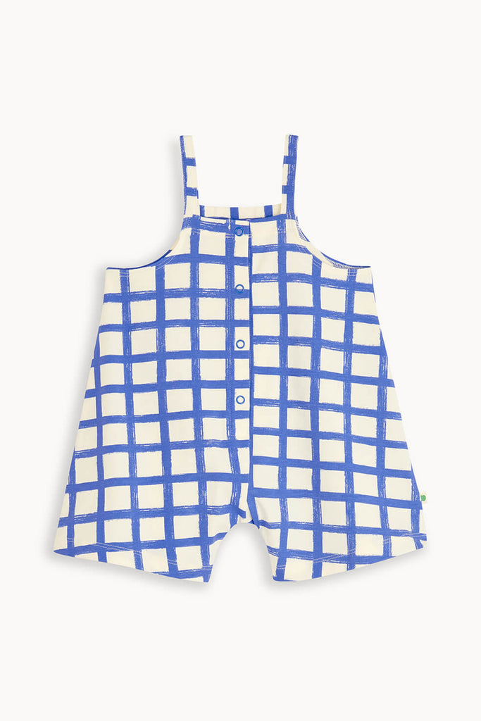 Checker Jumpsuit (Blue) by bonniemob