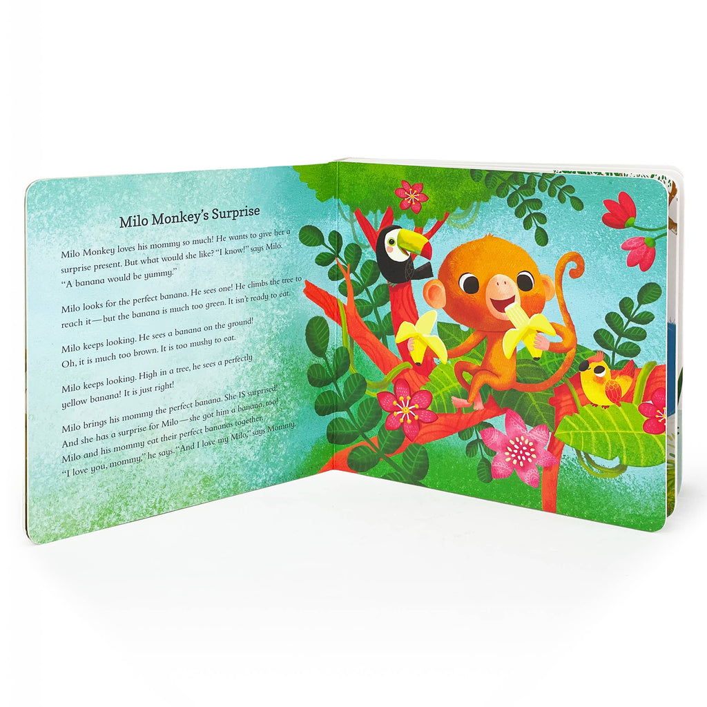A Collection of Stories for 1-Year-Olds Board Book by Tinies Books