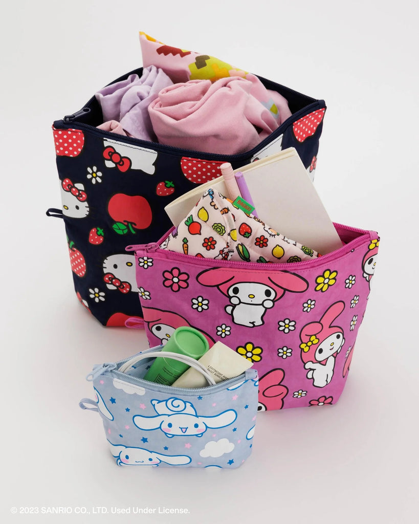 Go Pouch Set (Hello Kitty) by Baggu
