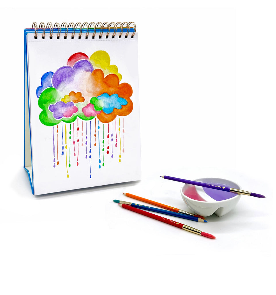 Colorbrush Watercolor Pencil/Brush Set (Pastel) by Snifty