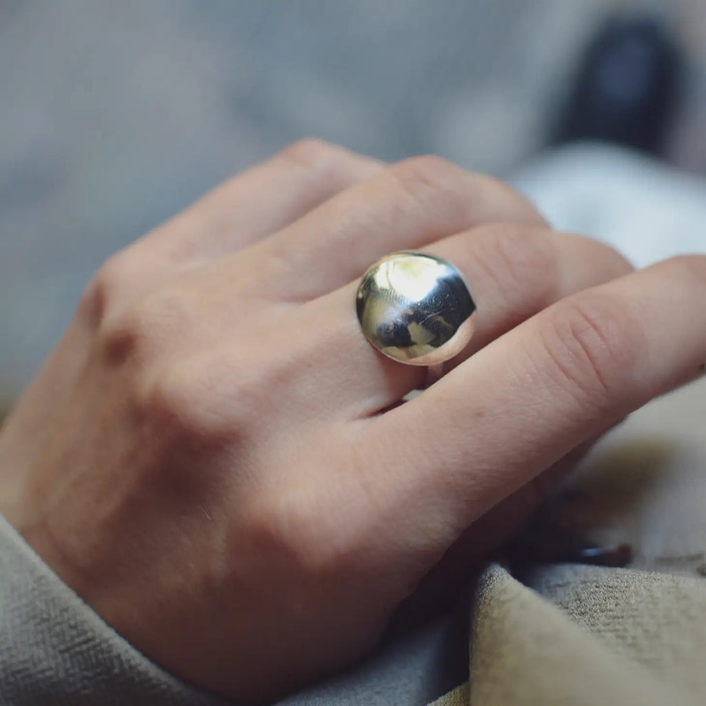 Orb Ring (Silver) by The Yo Store