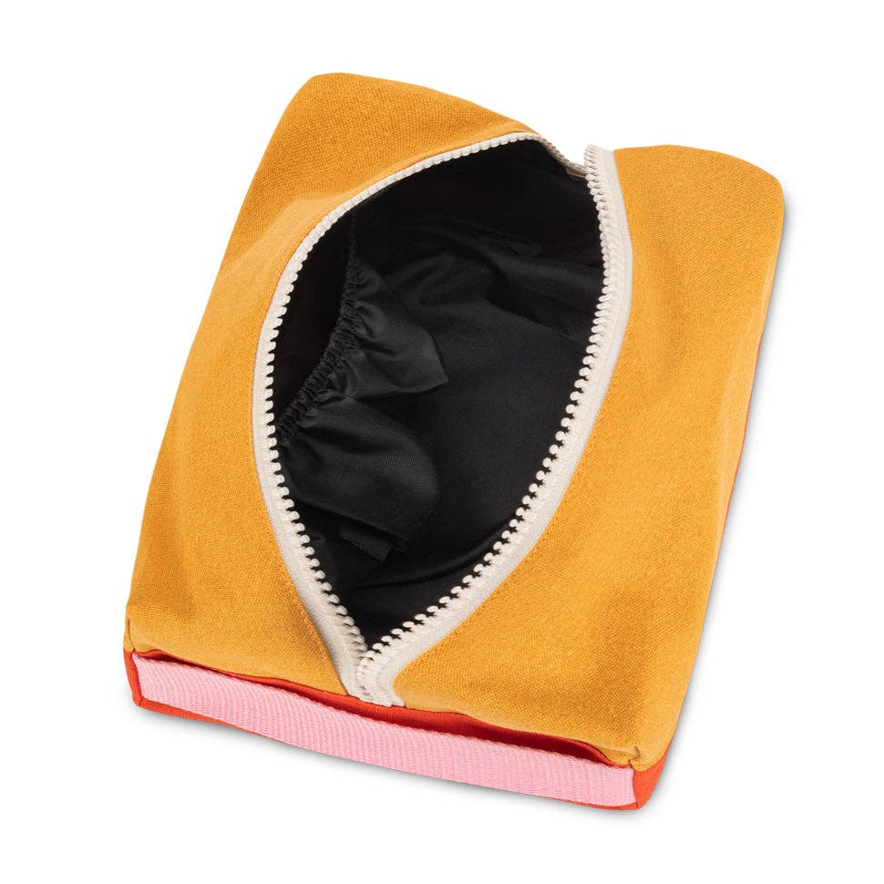 Traveller Bag (Poppy Tumeric) by Fluf