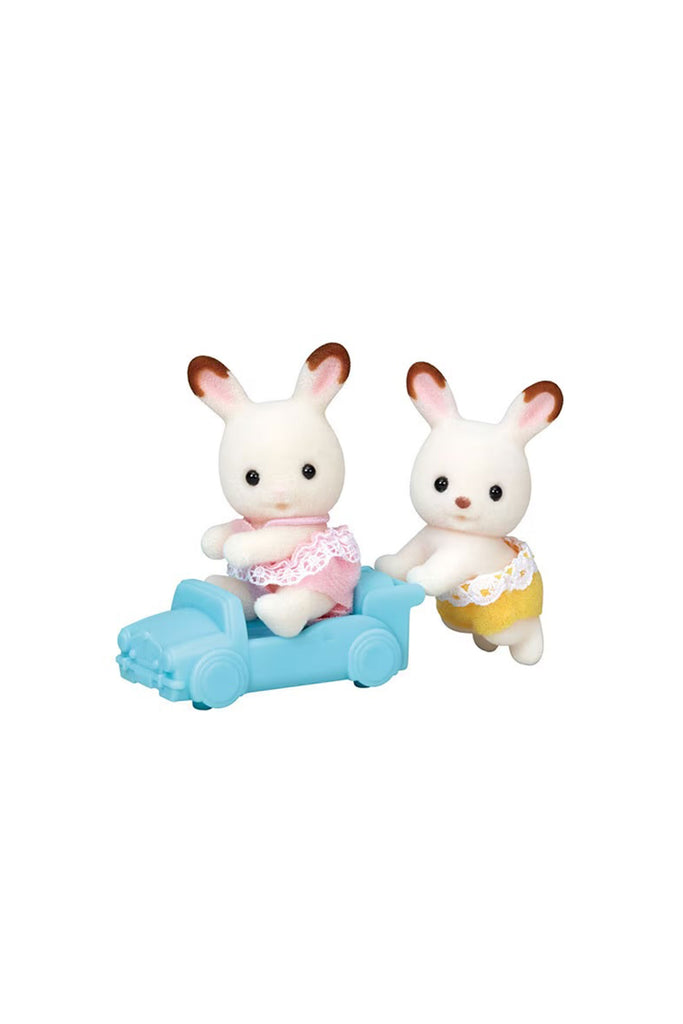 Chocolate Rabbit Twins by Calico Critters