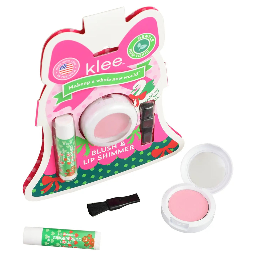 Blush and Lip Shimmer Set (Tinsel Dream) by Tinies Toys