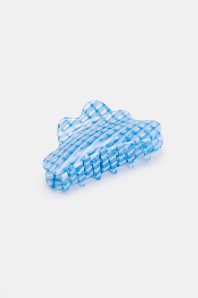 Baby Nimbus Claw Clip (Blue Lattice) by The Yo Store