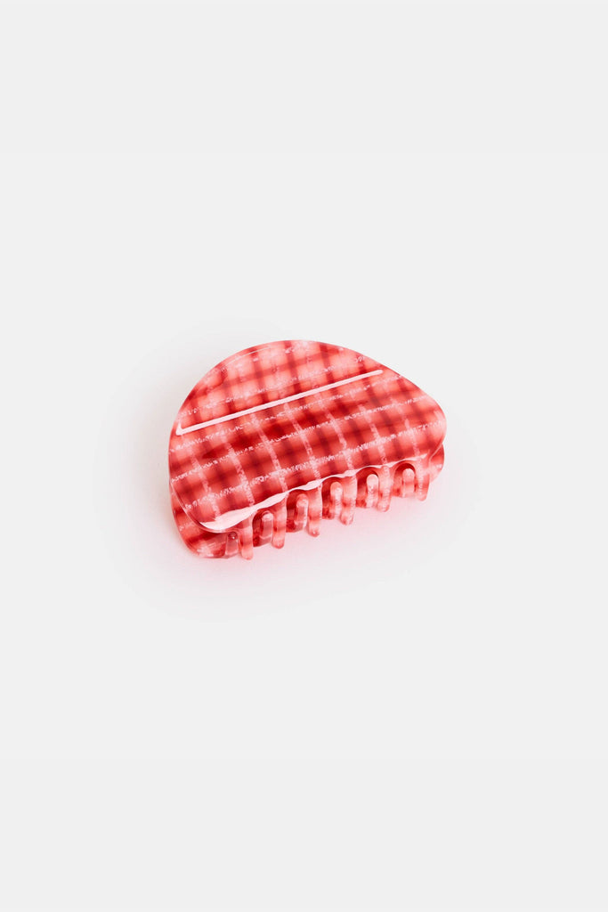 Juno Claw (Red Plaid) by The Yo Store