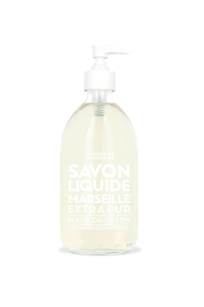 Large Liquid Marseille Soap (Cotton Flower) by Cie Luxe