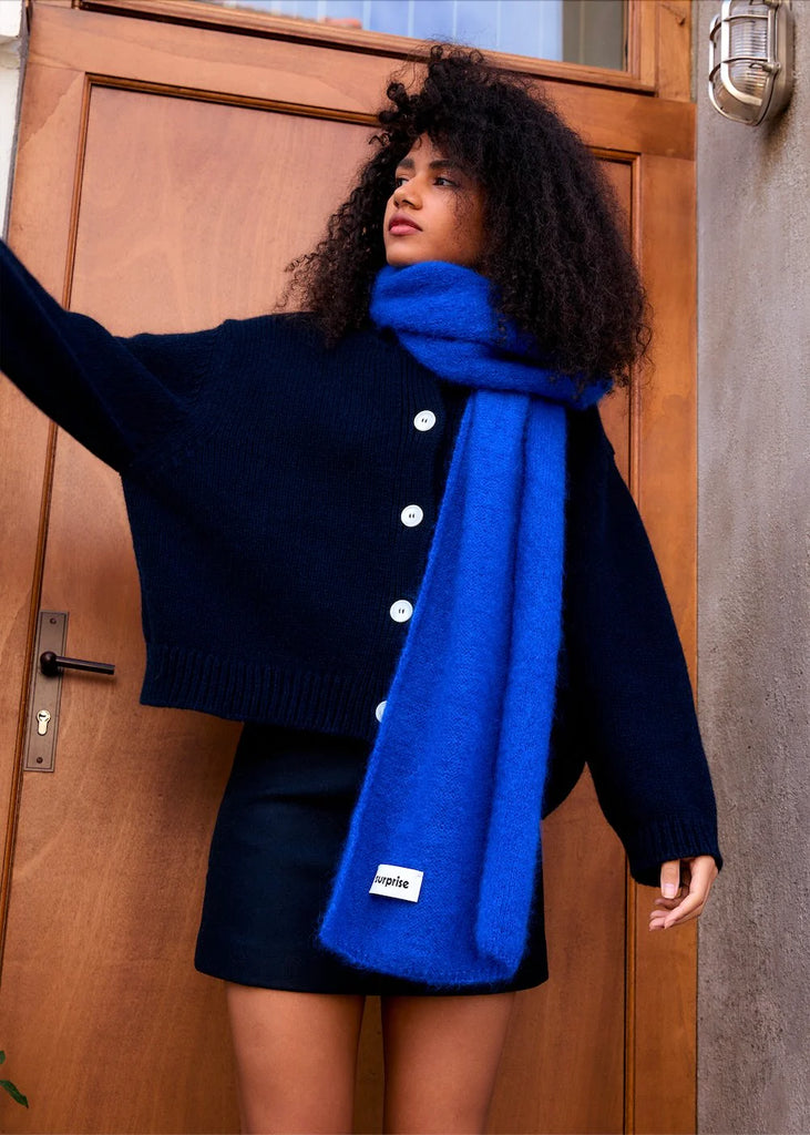 Emma Wool Cardigan (Navy) by surprise