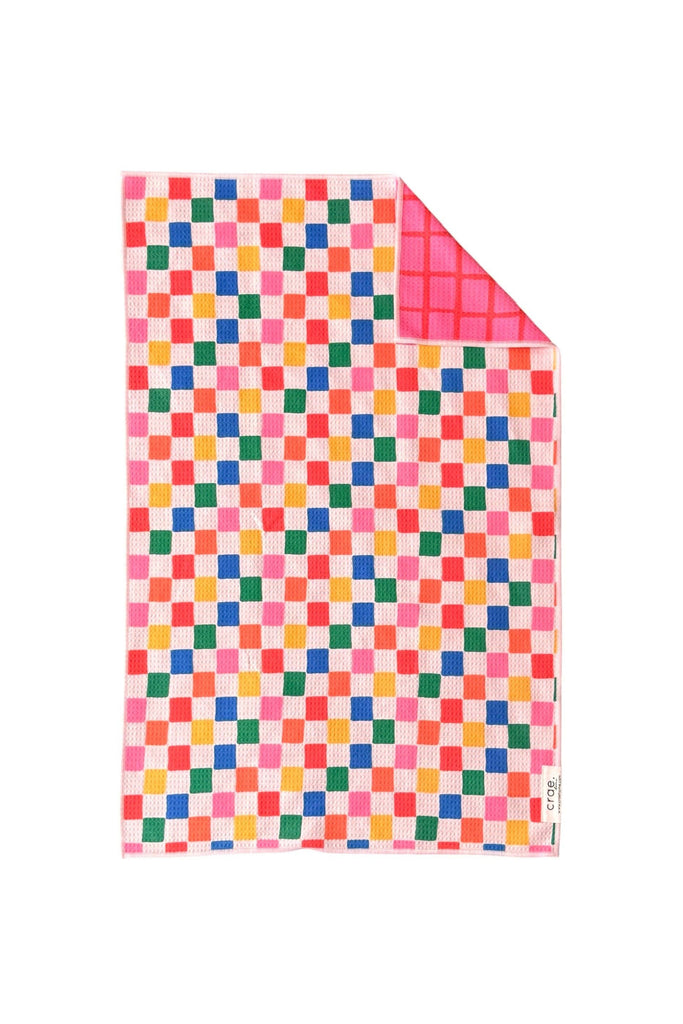 Reversible Hand Towel (Sorbet) by Crae.Home