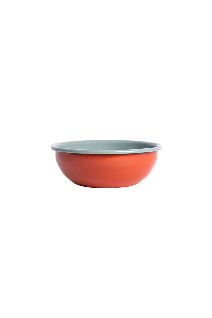 Cereal Bowl (Tomato/Blue) by Crow Canyon